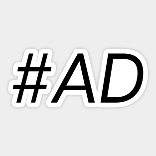 Hashtag Ad Sticker